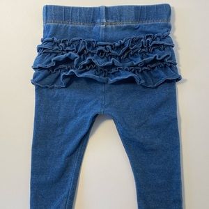 Cat & Jack Baby Girl Ruffle Jeggings